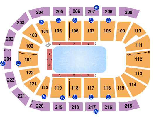 Huntington Center Disney On Ice Seating Chart